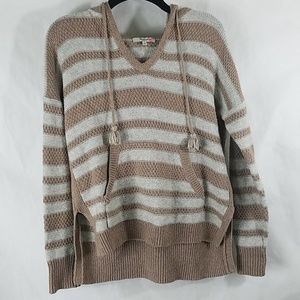 Madewell Bi Level Hooded Oversized Sweater
